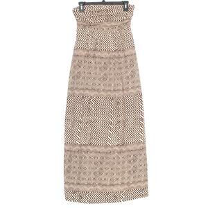 Edme & Esyllte Dress Boho Coastal Grandma Eclectic Earthy Festival Maxi Brown 2
